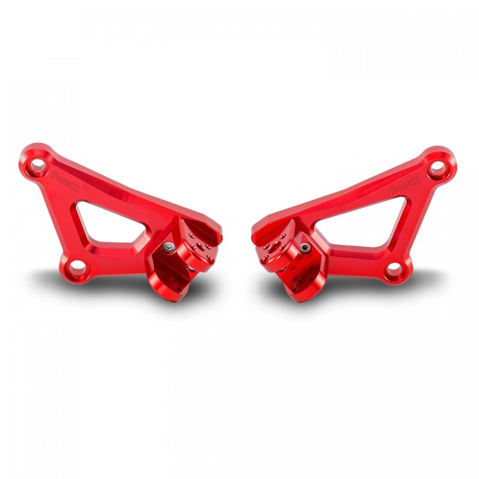 Support front footpegs in ergal anodized available for Tornado Naked T 125