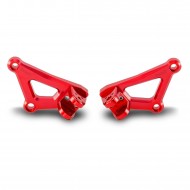 Support front footpegs in ergal anodized available for Tornado Naked T 125
