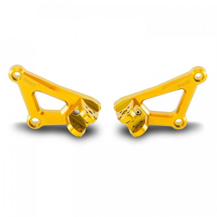 Support front footpegs in ergal anodized available for Tornado Naked T 125