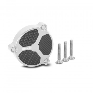 Coperchio filtro in ergal anodizzato per Tornado Naked T 125 Coperchio filtro in ergal anodizzato per Tornado Naked T 125