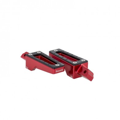 Pair front footpegs in ergal anodized available for BN 302 Pair front footpegs in ergal anodized available for BN 302
