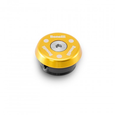 Coppia di tappi telaio in ergal anodizzato per Tornado Naked T 125 Coppia di tappi telaio in ergal anodizzato per Tornado Naked T 125