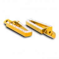 Pair front footpegs in ergal anodized available for Tornado Naked T 125