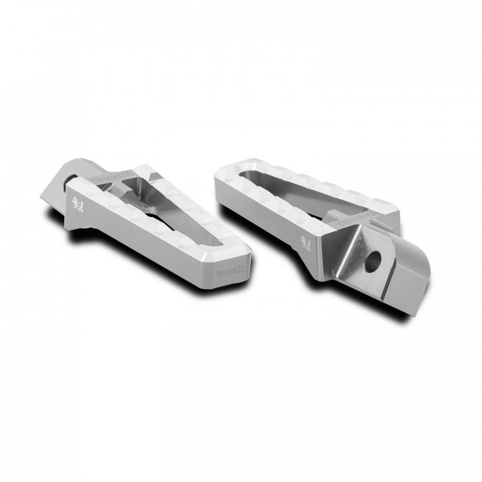 Pair rear footpegs in ergal anodized available for Tornado Naked T 125