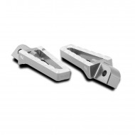 Pair rear footpegs in ergal anodized available for Tornado Naked T 125