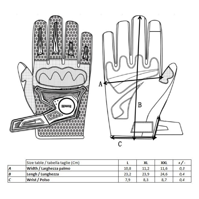 Benelli gloves - Essential