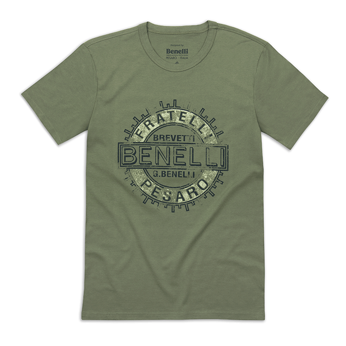 T-shirt "BREVETTI" green