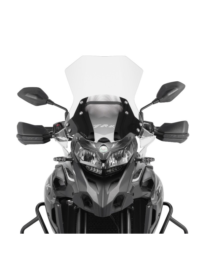 Paramani Per Benelli TRK 502/502X/TRK251 – Protezioni Manubrio In Plastica Resistente, Assorbono Urti, Proteggono Da Vento E Detriti