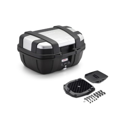 Top case TRK 502 / 502 X con logo Benelli + piastra universale Top case TRK 502 / 502 X con logo Benelli + piastra universale