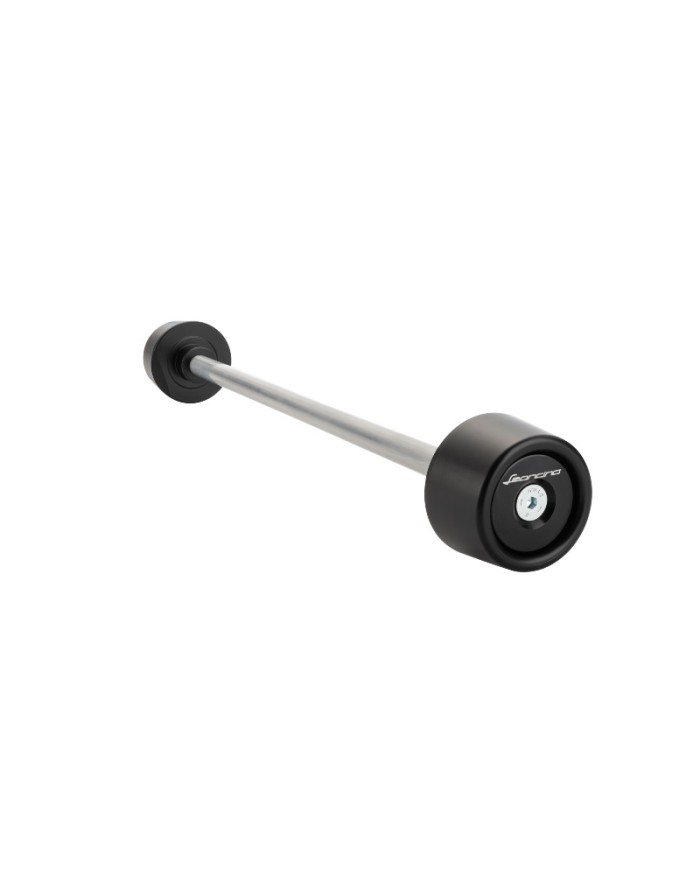 Protezioni Anticaduta In Alluminio CNC Per Benelli Leoncino 800 - Paratelaio Nero, Spessore 22-28mm