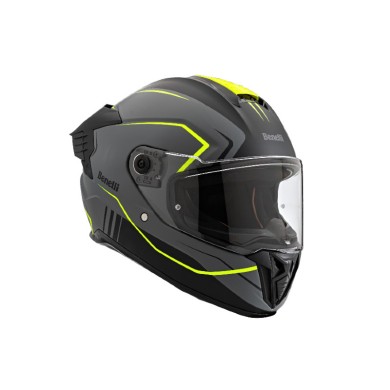 Helmet with fluorescent details Benelli Official Shop