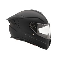 Casco nero opaco