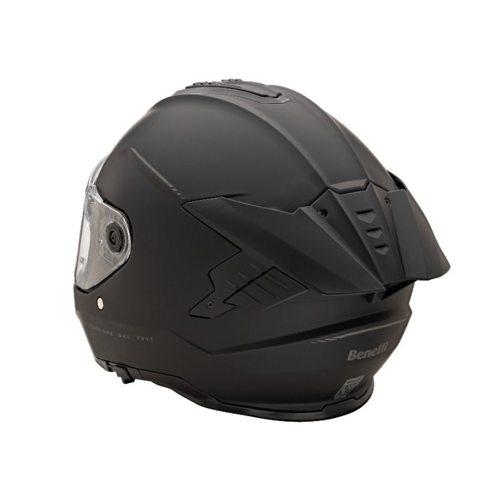 Casco nero opaco