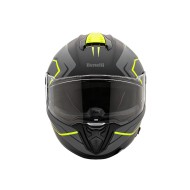 Helmet with fluorescent details Helmet with fluorescent details
