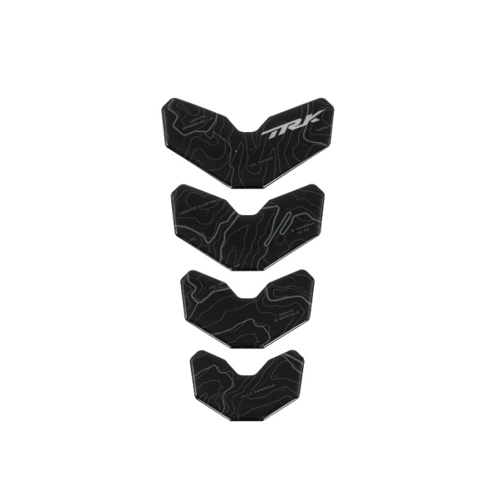 Adesivo paraserbatoio TRK - Mappa