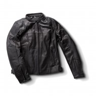 Giacca in pelle sport da donna