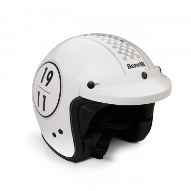 Jet helmet "Officine 1911 Bianco" Jet helmet "Officine 1911 Bianco"