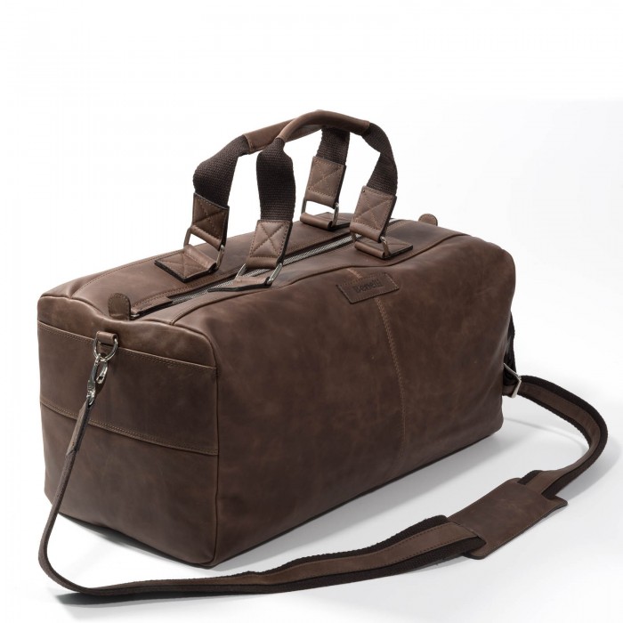 Vintage leather travel bag Benelli Official Shop