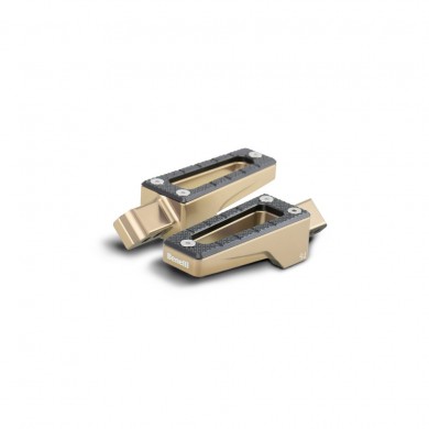 Set Rear Pegs (Ergal Anodized Gold) for BN 251 and BN 302 Set Rear Pegs (Ergal Anodized Gold) for BN 251 and BN 302